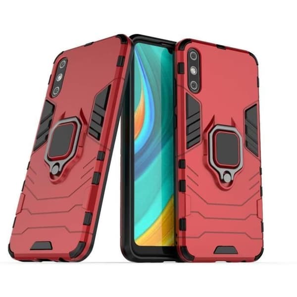 Fodral till Huawei Enjoy 10E, TPU+PC skyddsfodral, stötsäker, dammsäker, med stöd, Huawei EnjoyA8879 fodral