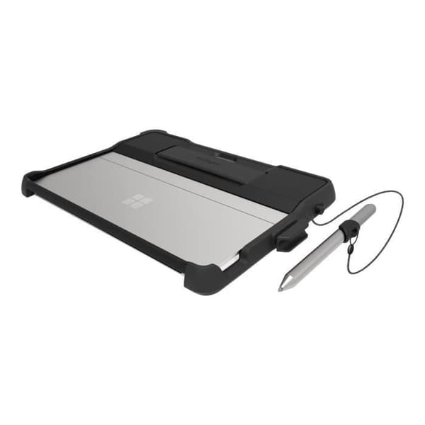 BlackBelt Fodral för Microsoft Tablet - Svart - Stöttålig - Förstärkt - Skadningstålig - Fallbeständig