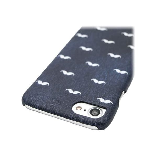 i-Paint Hard Case Mustaches Polykarbonat Mobiltelefon Skyddsskal för Apple iPhone 7