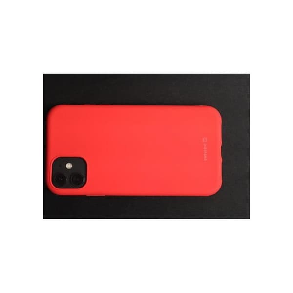 Coque Souple - Swissten - Soft Joy - Röd - iPhone 14 - Syntetiskt Gel