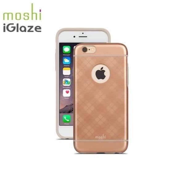 iGlaze Tartan Pink fodral för iPhone 6/6s