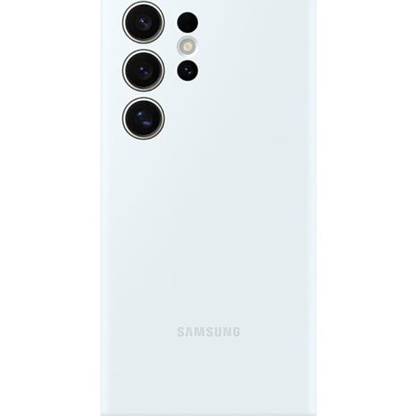 Silikonfodral till Samsung Galaxy S24 Ultra Light Grey
