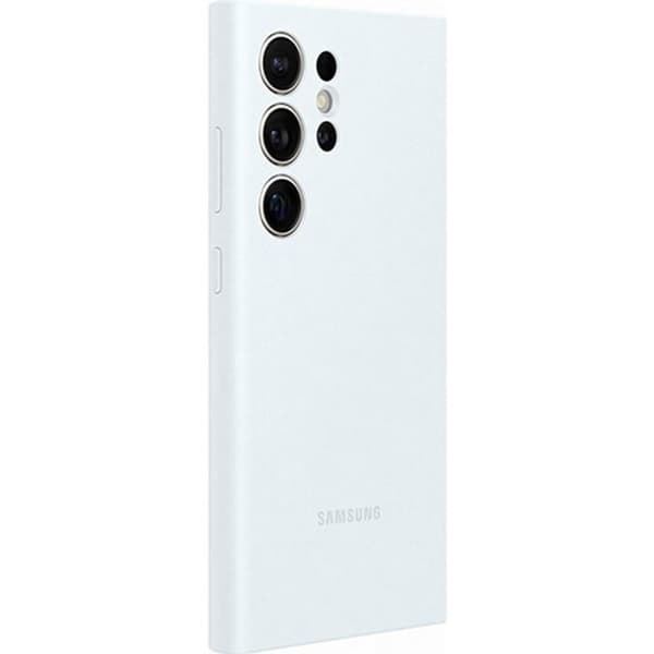 Silikonfodral till Samsung Galaxy S24 Ultra Light Grey