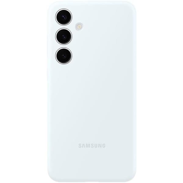 Coque - SAMSUNG - Galaxy S24+ - Silikon - Ljusgrå - Optimalt skydd