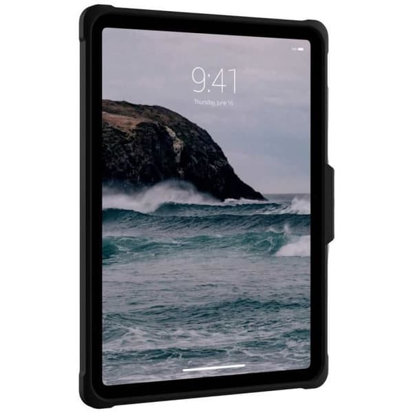 Coque - URBAN ARMOR GEAR - Metropolis - iPad 10.9 (10:e generation) - Svart - Semi-rigid - Militärskydd