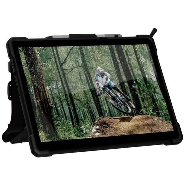 Baksida - URBAN ARMOR GEAR - Microsoft Surface Pro 9 - Transparent - Stötsäker - Handledsrem