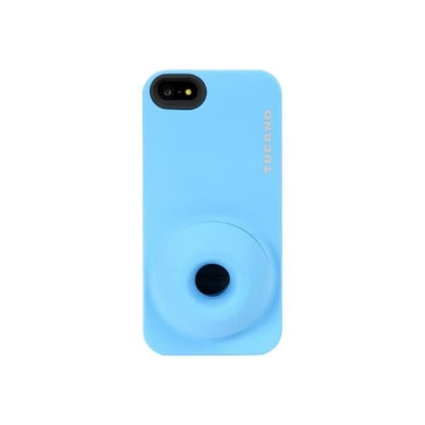 Tucano Oblò Himmelsblått silikonfodral i hög densitet till Apple iPhone 5, 5s