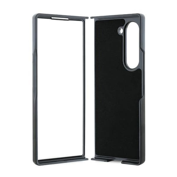 Fodral till Samsung Galaxy Z Fold6 - Karl Lagerfeld Saffiano (KLHCZFD6SAPKCNPK) - Karl&amp;Choupette metallstift