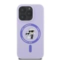 Miniatyrbild 2 av 4: Coque - Karl Lagerfeld - iPhone 16 Pro - Flytande silikon - MagSafe - Lila