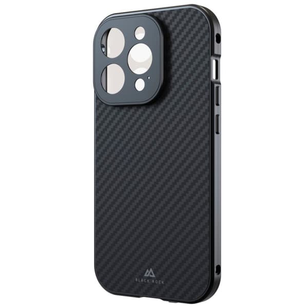 Black Rock 360 glascover til Apple iPhone 15 Pro Real Carbon