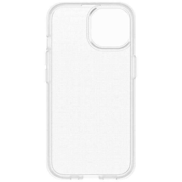 Otterbox React+trusted Glass Iphone 15 Telefon Etui Og Skærmbeskytter Transparent