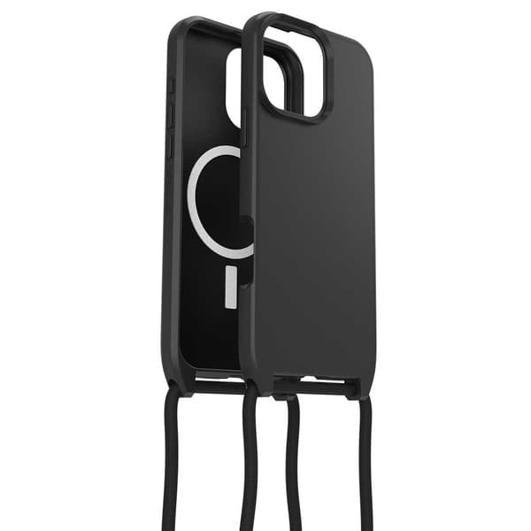 Otterbox Iphone 16 Pro Max Betræk Med Snøre Sort