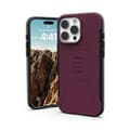 Miniatyrbild 4 av 4: Coque - UAG - Civil - iPhone 16 Pro Max - Bordeaux - Halkantigt - Hexagonalt Mönster