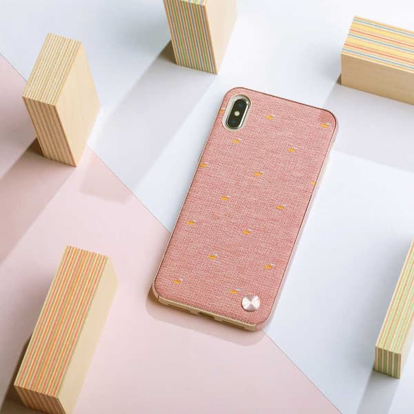 Moshi Vesta Iphone Xs Max Silicone Telefon Etui Rosa
