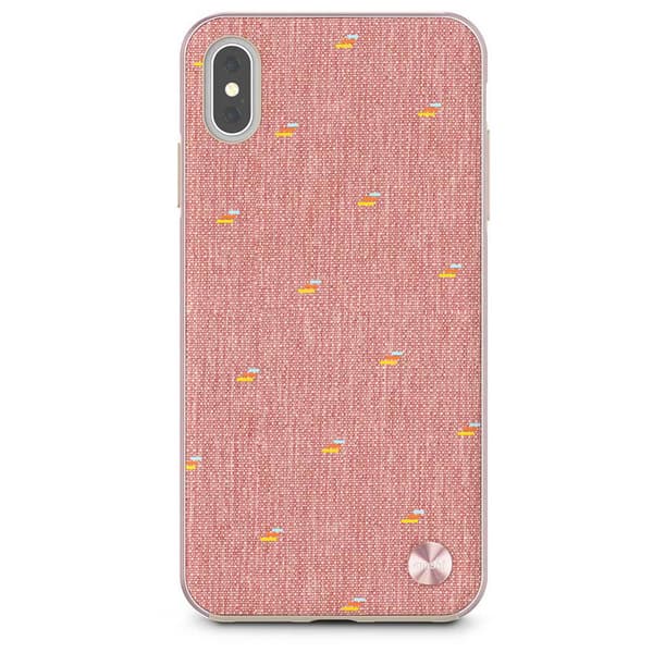 Moshi Vesta Iphone Xs Max Silicone Telefon Etui Rosa