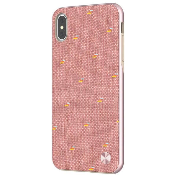 Moshi Vesta Iphone Xs Max Silicone Telefon Etui Rosa