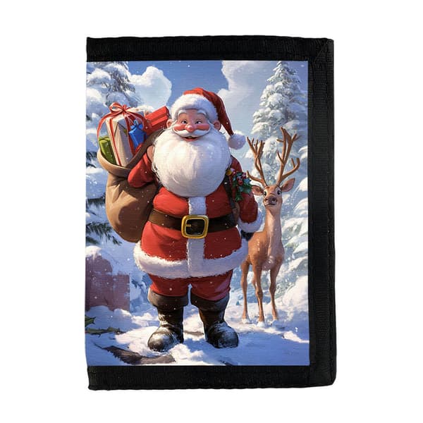 Barn Tecknad God Jul Plånbok