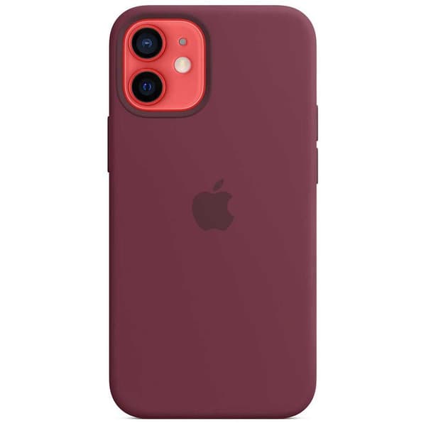 Apple Iphone 12 Mini Silicone Case With Magsafe Lilla