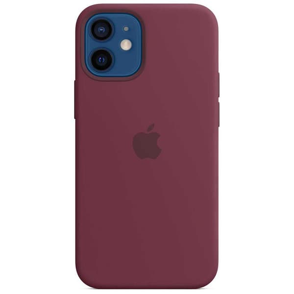 Apple Iphone 12 Mini Silicone Case With Magsafe Lilla