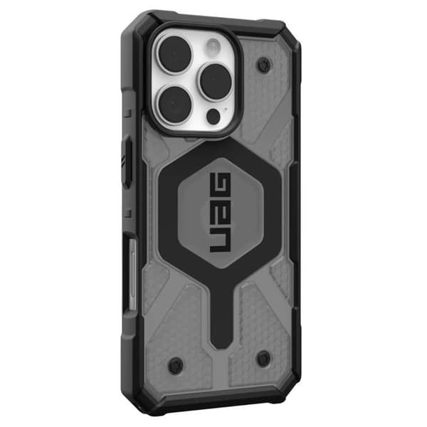 iPhone 16 Pro Max Fodral - UAG Pathfinder Clear MagSafe MagSafe- Ash