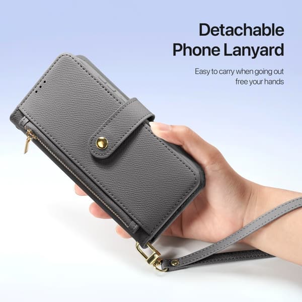 DUX DUCIS Samsung Galaxy S25 Kotelo 2-in-1 Lawa Series MagSafe Harmaa