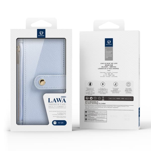 DUX DUCIS Samsung Galaxy S25 Etui 2-in-1 Lawa Series MagSafe Blå