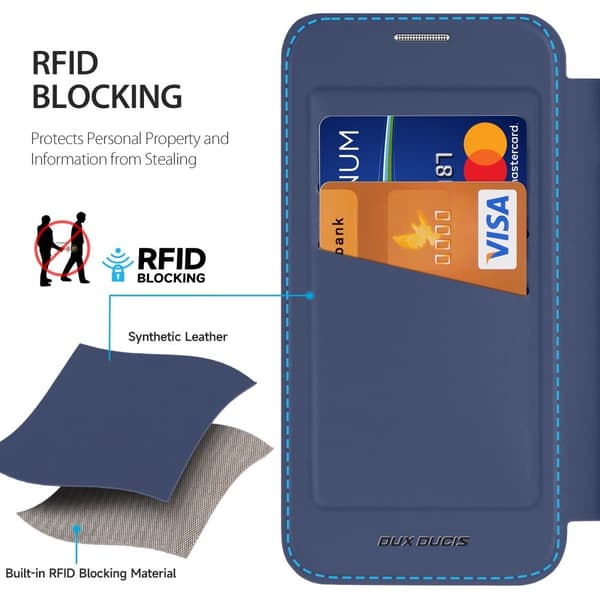 DUX DUCIS Samsung Galaxy S25 Fodral Skin X Pro Series MagSafe Blå
