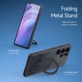 Pikkukuva 4 / 10: DUX DUCIS Samsung Galaxy S25 Ultra Kuori Aimo Series MagSafe Kickstand Musta