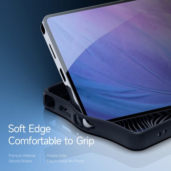 DUX DUCIS Samsung Galaxy S25 Ultra Kuori Aimo Series MagSafe Kickstand Musta