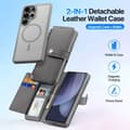 Pikkukuva 3 / 11: DUX DUCIS Samsung Galaxy S25 Ultra Kotelo 2-in-1 Lawa Series MagSafe Harmaa