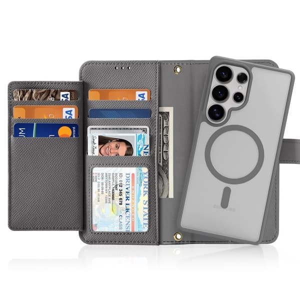 DUX DUCIS Samsung Galaxy S25 Ultra Kotelo 2-in-1 Lawa Series MagSafe Harmaa