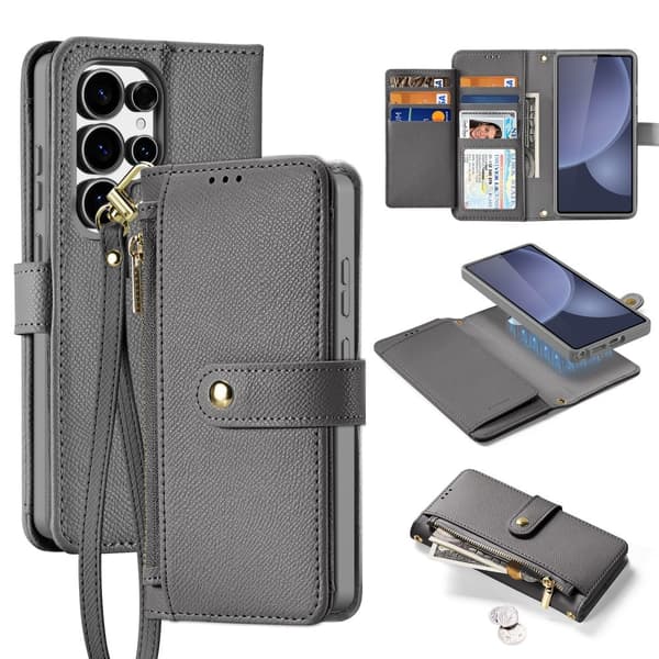 DUX DUCIS Samsung Galaxy S25 Ultra Kotelo 2-in-1 Lawa Series MagSafe Harmaa
