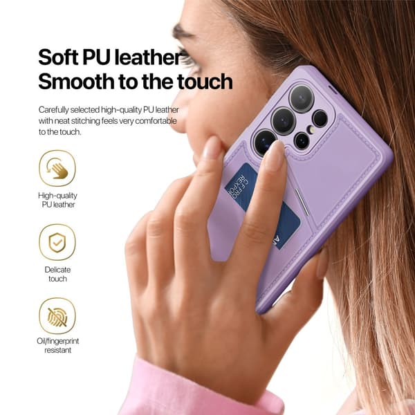 DUX DUCIS Samsung Galaxy S25 Ultra Kuori Rafi II Series MagSafe Violetti