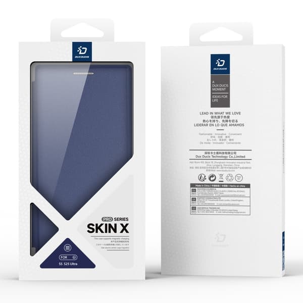 DUX DUCIS Samsung Galaxy S25 Ultra Etui Skin X Pro Series MagSafe Blå