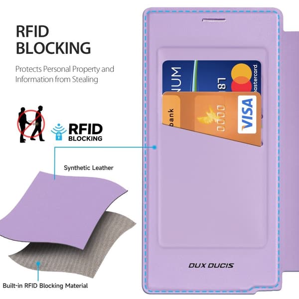 DUX DUCIS Samsung Galaxy S25 Ultra Kotelo Skin X Pro Series MagSafe Violetti