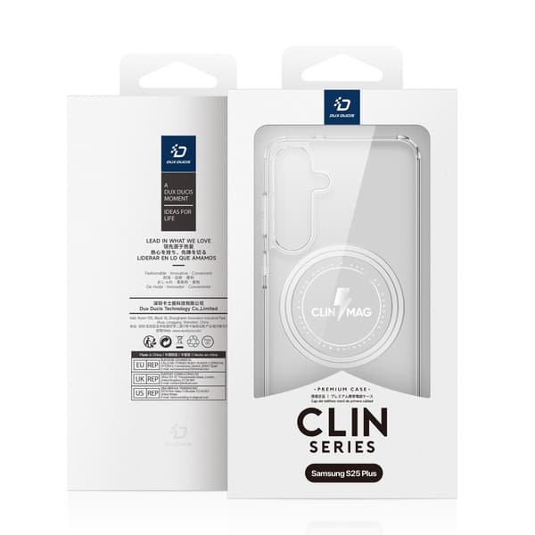 DUX DUCIS Samsung Galaxy S25 Plus Skal Clin Series MagSafe Genomskinlig