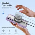 Miniatyrbild 3 av 11: DUX DUCIS Samsung Galaxy S25 Plus Fodral Skin X Pro Series MagSafe Lila