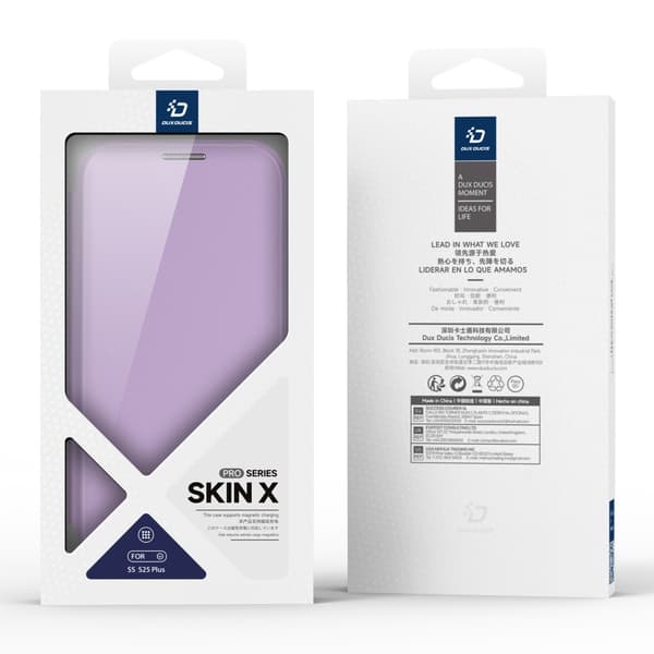 DUX DUCIS Samsung Galaxy S25 Plus Fodral Skin X Pro Series MagSafe Lila