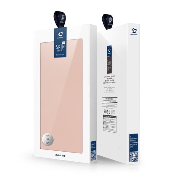 DUX DUCIS Samsung Galaxy S25 Kotelo Skin Pro Series Vaaleanpunainen