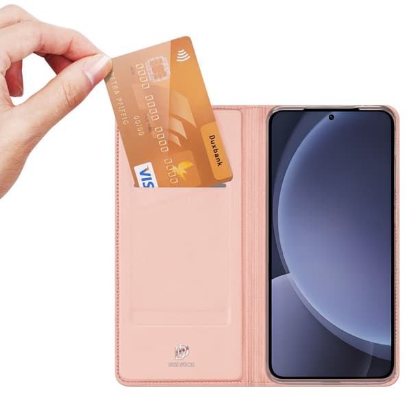 DUX DUCIS Samsung Galaxy S25 Plus Etui Skin Pro Series Lyserød