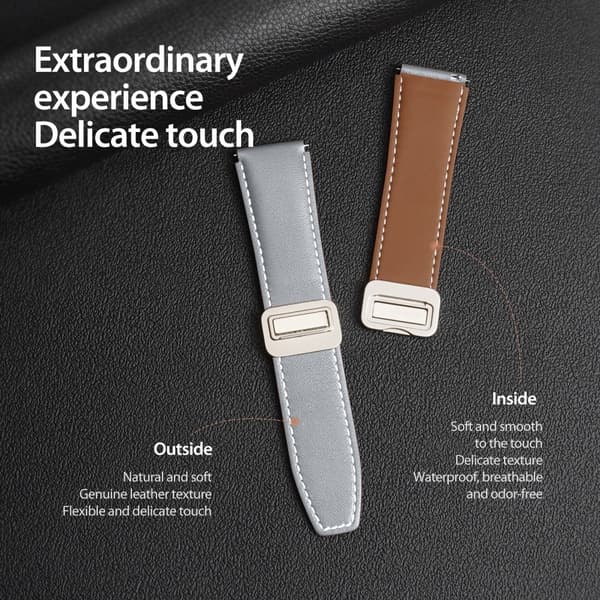 DUX DUCIS Samsung Galaxy Watch 20mm Ranneke YA Series Harmaa