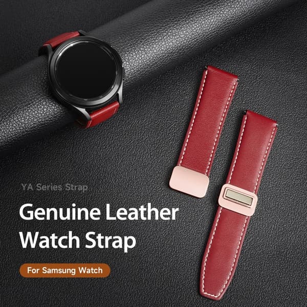 DUX DUCIS Samsung Galaxy Watch 20mm Armband YA Series Röd