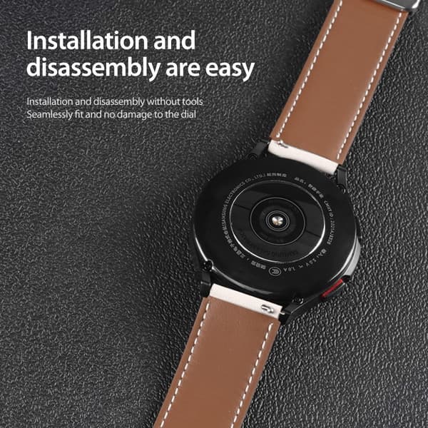DUX DUCIS Samsung Galaxy Watch 20mm Armbånd YA Series Hvid