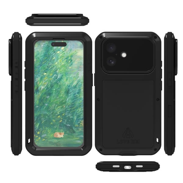 Love Mei iPhone 16 Deksel Powerful Case