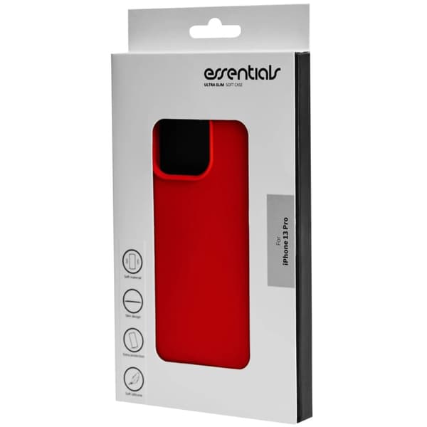 iPhone 13 Pro silicone back cover, Red