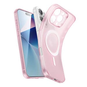 Zero Clear Cover (HaloLock) ESR cover til iPhone 16 Pro Max (pink)
