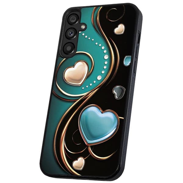 Samsung Galaxy A16 - Skal/Mobilskal Hjärtan