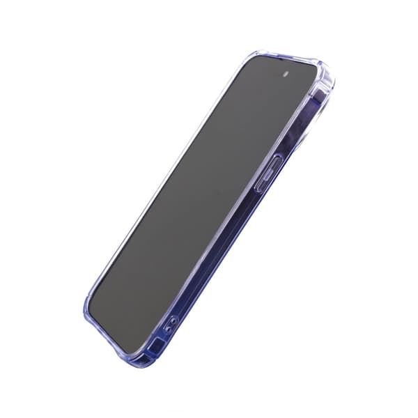 iPhone 14 Pro Max Stöttåligt Skal med Korthållare - Lila
