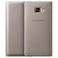 Miniatyrbild 1 av 4: Samsung - Original Gold Flip Wallet-fodral för Samsung Galaxy A3 2016