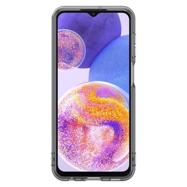 Samsung G A23 5G mjukt fodral Ultratunt Transparent Svart Samsung